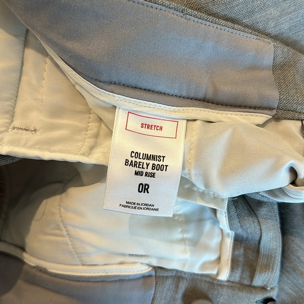 Express Stretch Columnist Barely Boot Mid Rise 0r - image 3